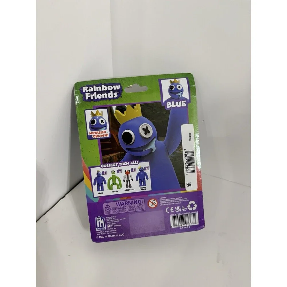Rainbow Friends Happy Blue Posable Action Figure 5